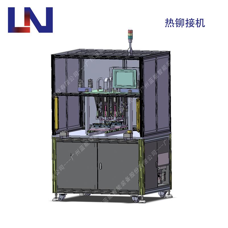电机盖软板PCB板塑料热粘合铆焊五金片件铆焊工艺热熔铆接机