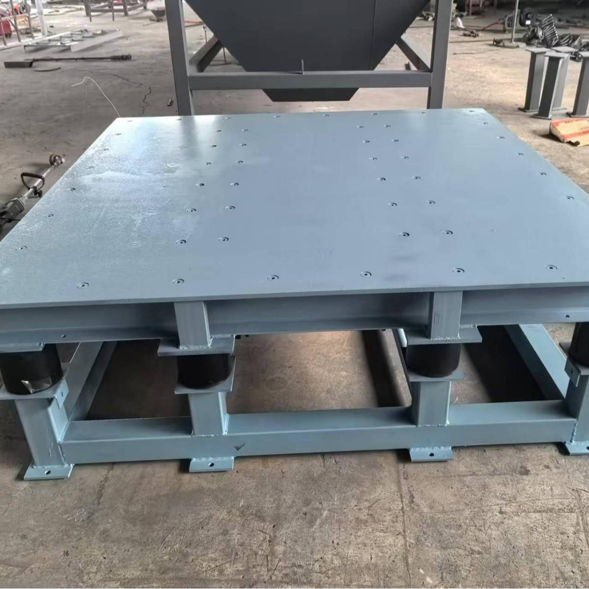 厂家销售圆形振动平台不锈钢振动平台振动平台振实台机械