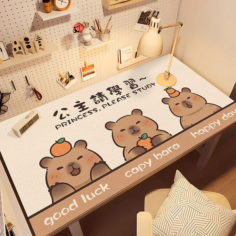 办公桌台面垫子鼠标垫超大电脑桌垫游戏键盘垫定制学习书桌垫大号