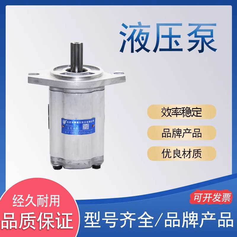 HCHC合肥长源液压齿轮油泵 CBFKA-E450-ALHL合肥长源液压泵齿轮泵