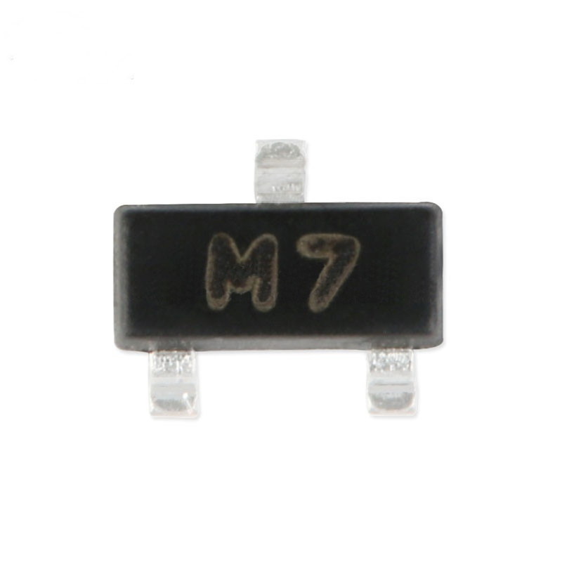 2SA812 SOT-23 丝印M7 PNP晶体管-50V/100mA贴片三极管 低功耗