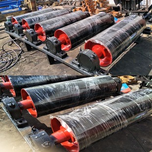750 TD75型II型改向滚筒320 河北蓝箭传动包胶滚筒 橡胶辊筒