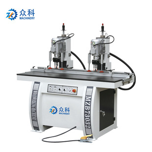 众科双头铰链钻孔机 铰链钻 木工衣柜门板钻孔机MZB73032合页钻床