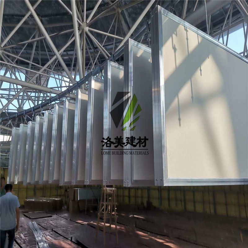 体育馆顶棚悬挂空间吸声体玻纤吸声垂片 铝合金挂片,模玩/动漫/周边/娃圈三坑/桌游,文化/体育周边,淘宝优惠券,粉丝福利购,淘宝优惠卷