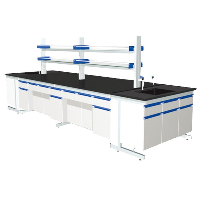 厂家供应钢木实验台实验室操作台实验桌子钢木台实验桌实验台