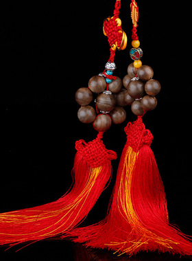 CX702印尼加里曼丹沉香木车挂挂件 香木黑油老料沉香车载饰品