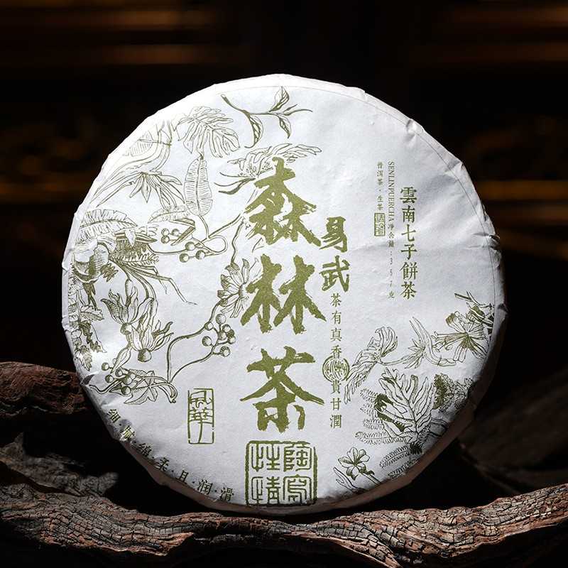 2019年头春普洱茶生茶饼茶云南七子饼357g生普易武森林普洱