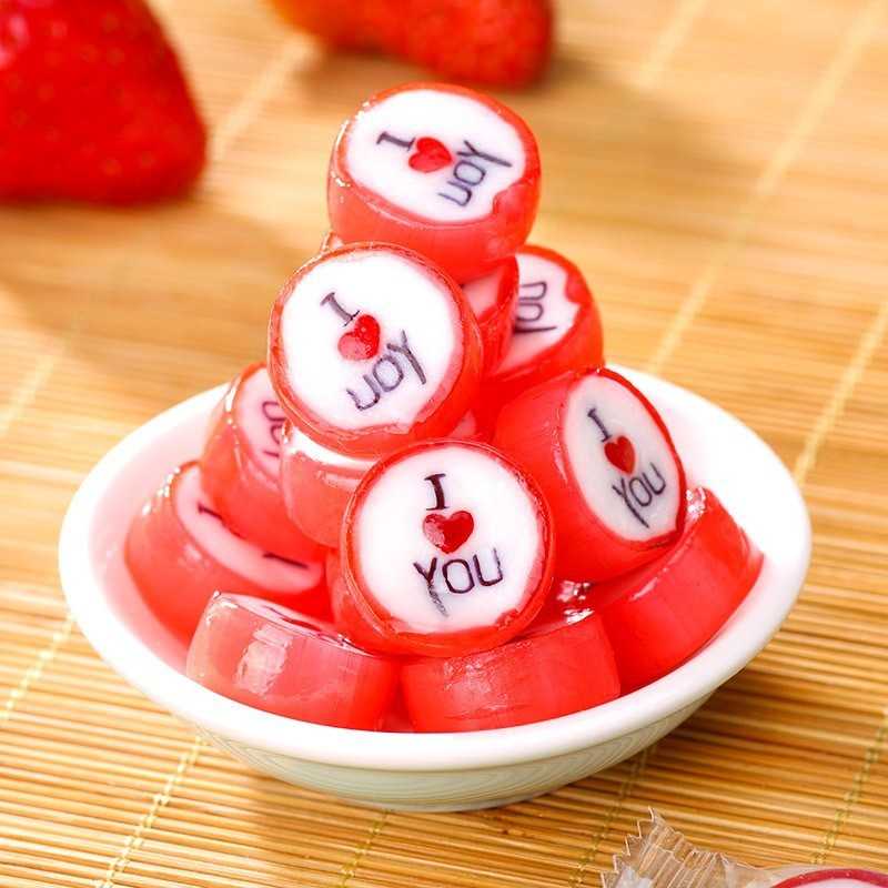 包邮脆皮鲜乳球夹心水果软糖结婚喜糖休闲零食糖果年货