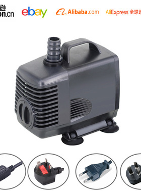 waterpump小型潜水泵美规水泵4W-150W园艺假山喷泉过滤循环抽水