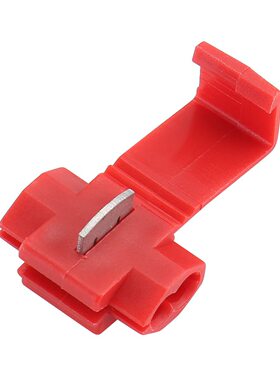 Baomain 红色无焊接线快速拼接连接器 - 18-22 规格 KT801P3-R 10