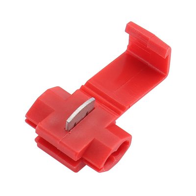 Baomain 红色无焊接线快速拼接连接器 - 18-22 规格 KT801P3-R 10