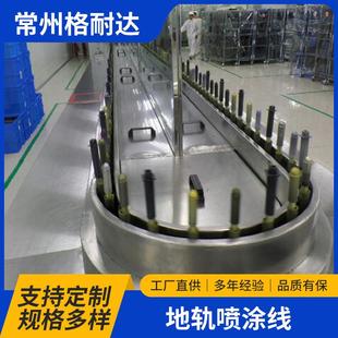 环形喷漆线自动喷涂设备欢迎咨询定 厂家直供地轨自动喷涂线 制