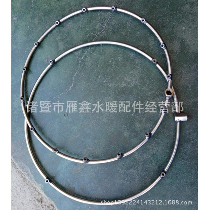 冷雾 纺织 压加湿器 造雾环喷雾环 3/16喷头连接底座 不锈钢