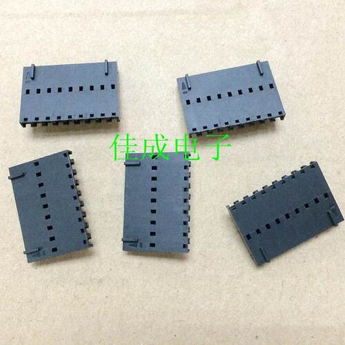 TJC8杜邦头，带锁胶壳，9PIN杜邦带锁胶壳,MX2.54CD-ROM孔座