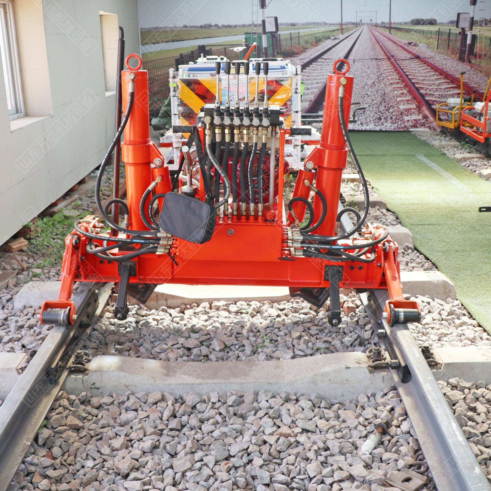 门式液压起拨道机YQBJ-250型道岔修复起道机出口液压石渣起拨道器