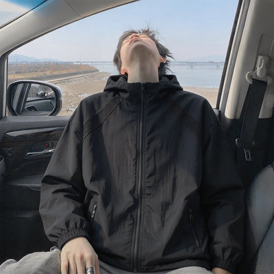 网眼速干防晒衣男款夏季