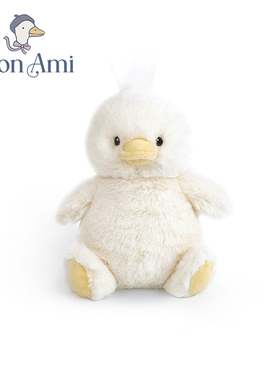 美国monami莫奈美小鸭子嘎嘎毛绒玩偶儿童安抚娃娃公仔圣诞节礼物