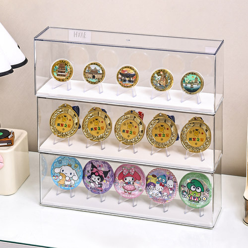 纪念币收藏盒金牌展示盒