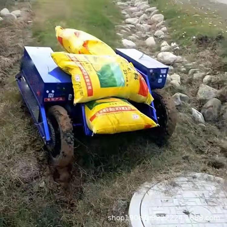 全地形电动运输车遥控四驱山区山地果园农用爬山虎小型农场搬运车