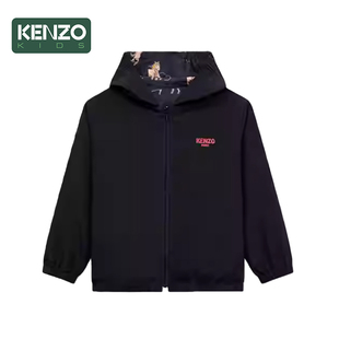 KIDS童装 KENZO 儿童双面穿休闲拉链外套K61591 2026春夏新品