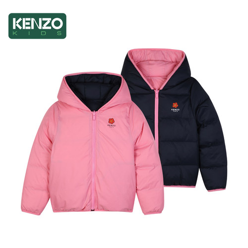 【2026秋冬新品】KENZO KIDS童装儿童双面穿羽绒服连帽外套K62047