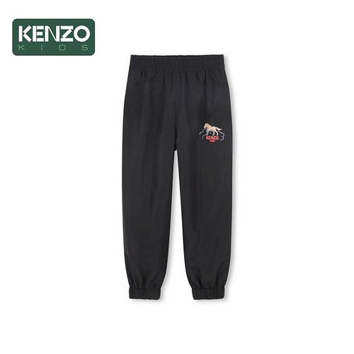 【季末特惠】 KENZO KIDS童装儿童休闲运动印花长裤K61580
