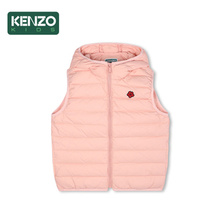 KIDS儿童连帽休闲羽绒马甲外套K61471 KENZO 2025秋冬新品