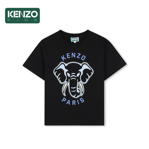 【2026秋冬新品】KENZO KIDS童装儿童休闲短袖T恤衫K62034/09B