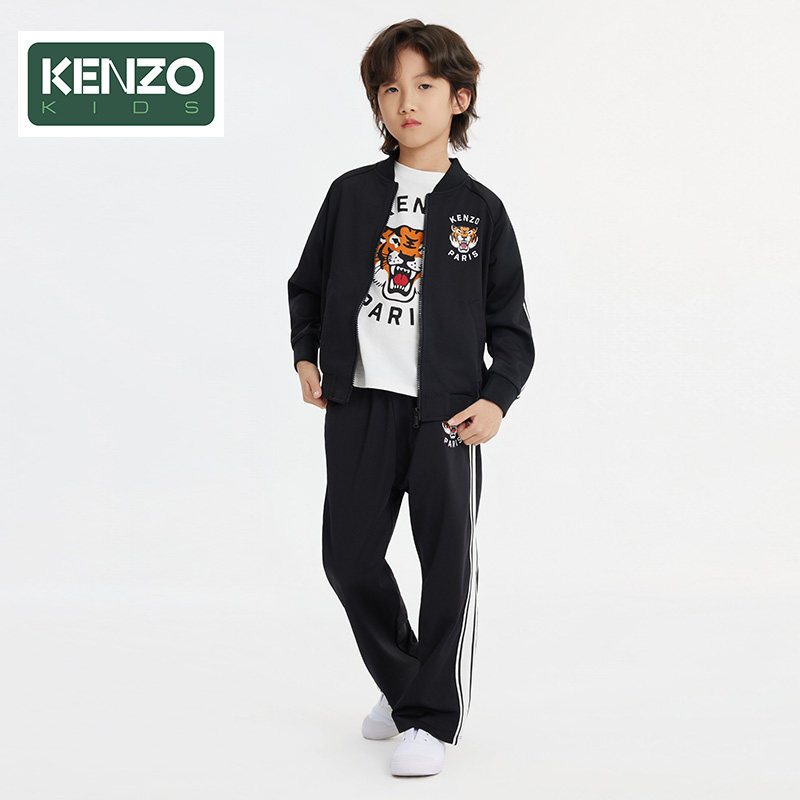 【季末特惠】 KENZO KIDS童装儿童春秋休闲运动长裤K61477图片