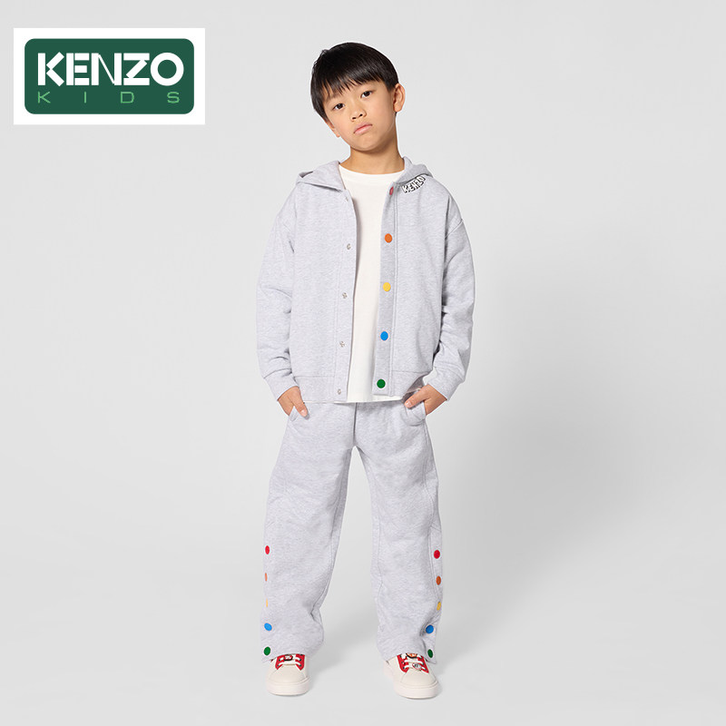 【2026秋冬新品】KENZO KIDS童装儿童休闲直筒长裤K61921