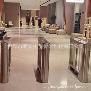 武汉厂家直销智能摆闸人行通道闸刷卡门禁出入口机会员制管理