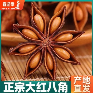 速发广西足干八角大料500g大茴香非特级另售桂皮香叶花椒调料香料