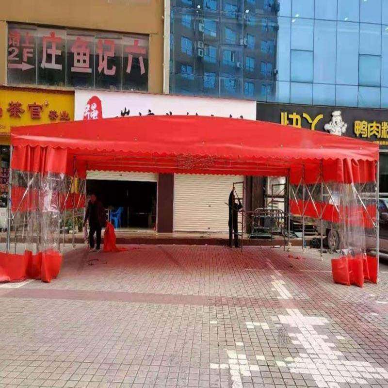 扬州大型仓库遮阳篷活动伸缩式推拉雨蓬移动式停车棚夜市大排档蓬,户外/登山/野营/旅行用品,遮阳篷/雨篷/车篷/广告篷,淘宝优惠券,粉丝福利购,淘宝优惠卷