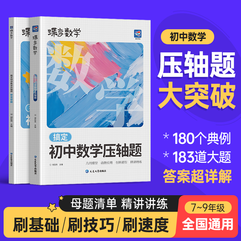 蝶变初中数学几何函数压轴题