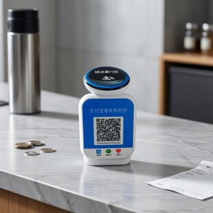 聚合收款碰音箱自带流量大音量语音播防逃单神器老板不在也能播报