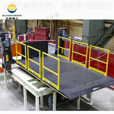 码头升台可斜装降卸货平可调倾高DCQG度货柜登车桥厂房月台卸车升
