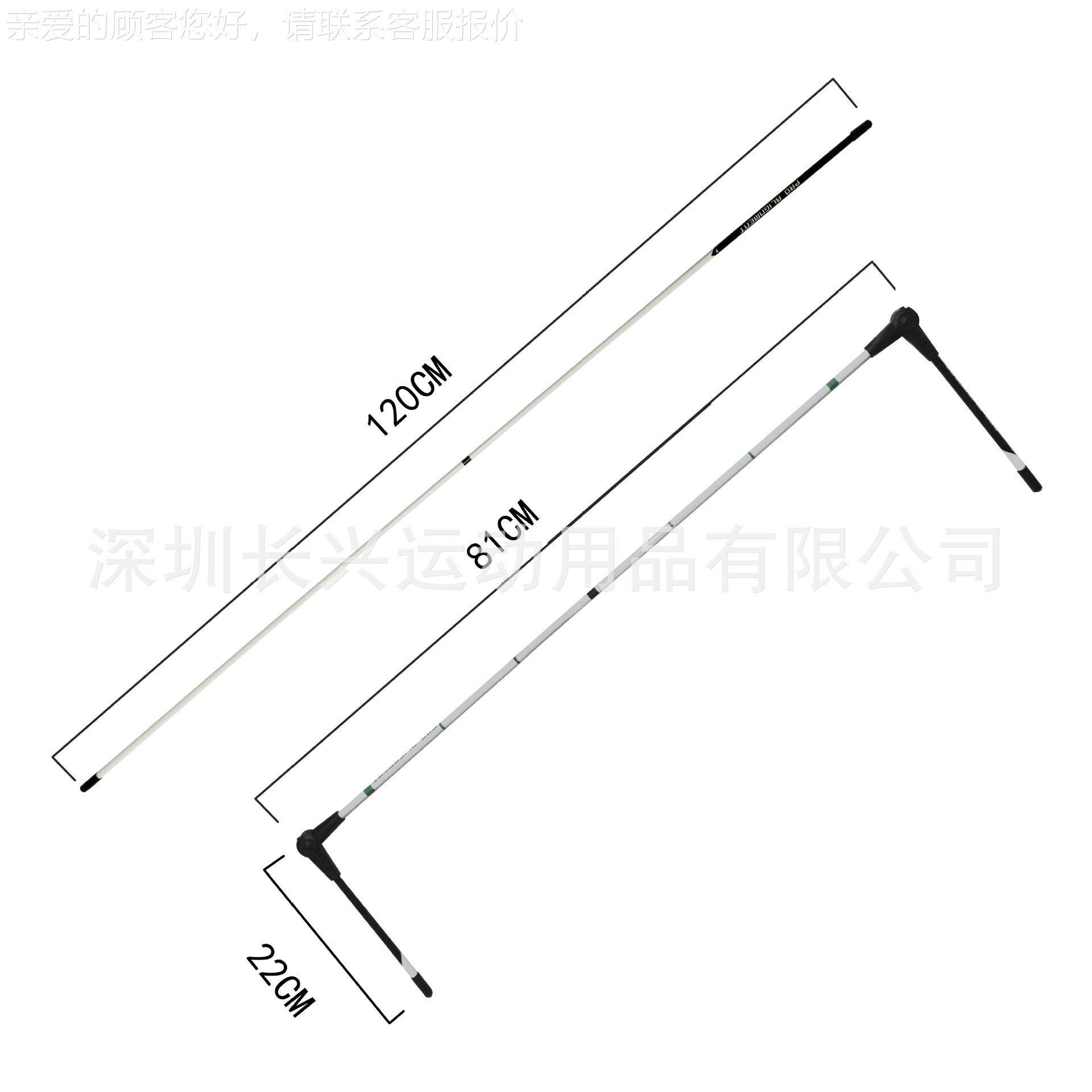 高尔夫方向EBC辅棒推杆助练习棒器 用多途 教/练棒高尔夫训练神器