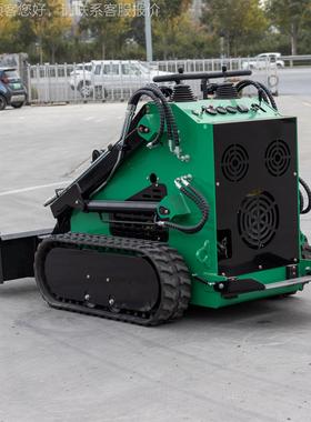 出口欧a美HT380驾履带式站养殖750场运输铲车 MinSi kid Steer Lo