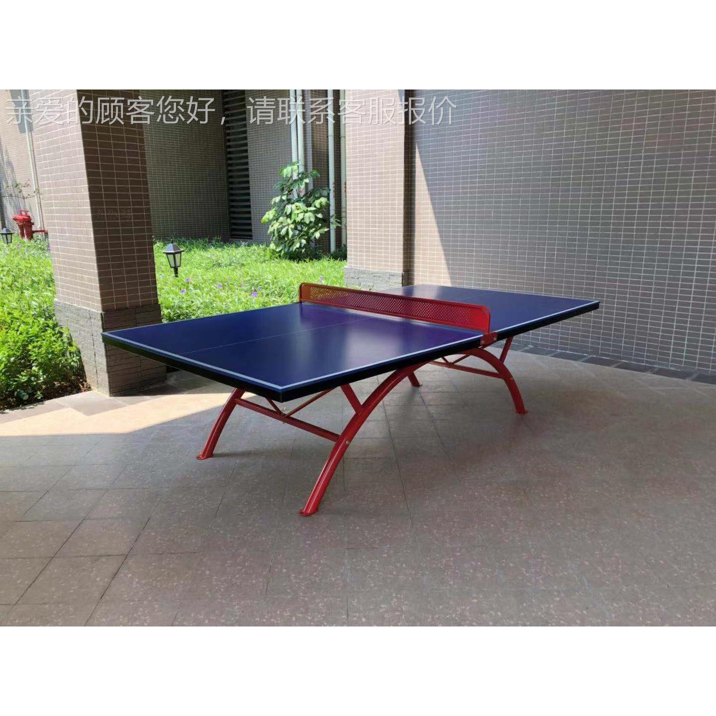 标准乓小球台室标外 区家用户E-9001外室内球桌大翻边SMC国乒乒乓