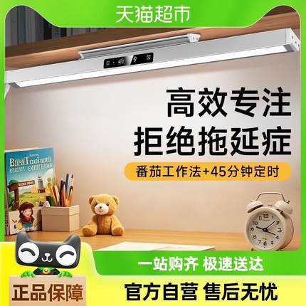岁艺台灯宿舍灯护眼学习专用壁挂床头阅读大学生书桌插电长头灯
