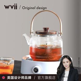 围炉煮茶器带保温小型烧水炉专用静音光波炉家用 600瓦自动电陶炉