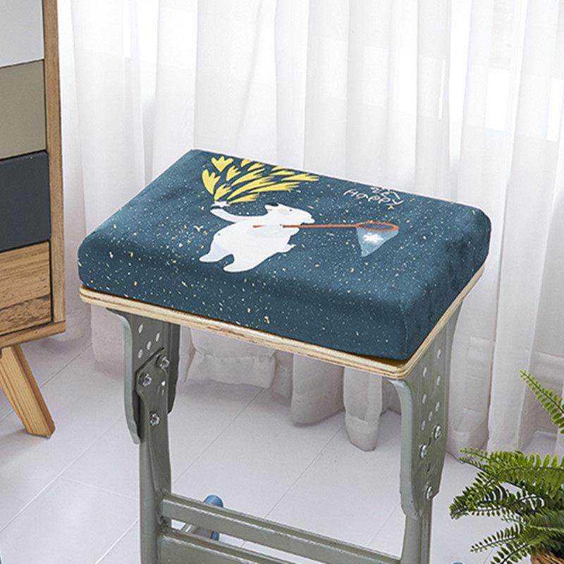 坐垫加厚6.0cm记忆棉 中小学生教室凳子垫子长方形板凳防滑软屁垫,居家布艺,椅垫,淘宝优惠券,粉丝福利购,淘宝优惠卷