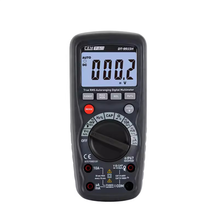 CEM华盛昌数字万用表DT-9915H全量程保护电工万用表