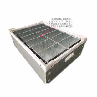空心板周转箱 厂家供应中空板骨架箱 PP塑料万通板蜂窝板刀卡箱