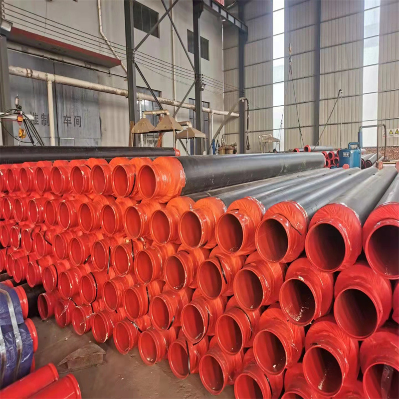 螺旋聚氨酯保温钢管厂无缝保温管管道供暖管碳钢暖通管节能螺纹