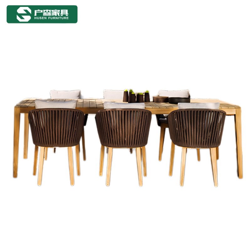 北欧户外休闲桌椅带伞组合室外阳台花园庭院别墅露天防水防晒家具