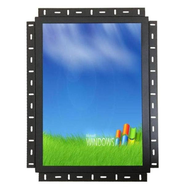 开放式32寸电容触摸显示器VGA HDMI AV TV USB内嵌入式电脑显示器