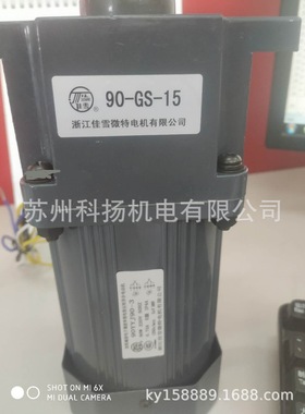 浙江佳雪微特电机有限公司 90YYJ90-3 减速箱90-GS-15 电动机马达