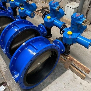 智能型带RS485矿用隔爆型电动阀WSD941F DN300瓦斯专用蝶阀 16C