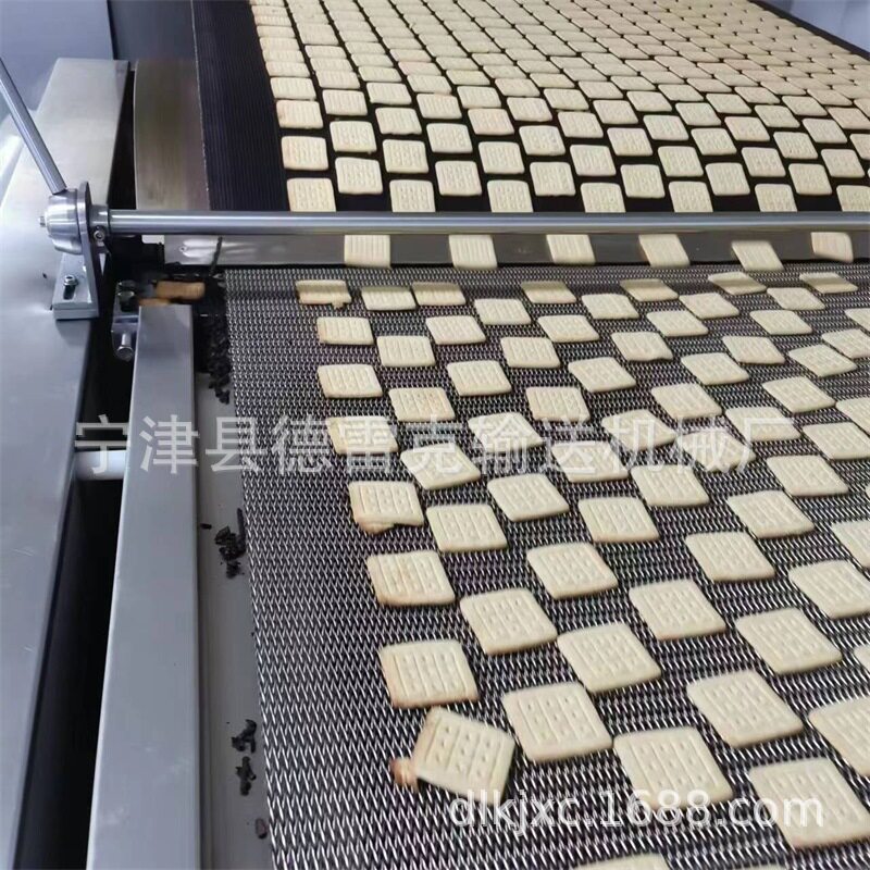 不锈钢网带 304金属高温菱形网链 耐磨透气性好输送带 链条式网带